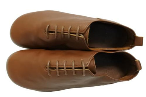 【KOBE DADA CAM-7 ブラウン】贅沢一枚革使用日本製カジュアルシューズ